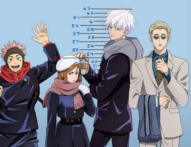 Main Character Heights